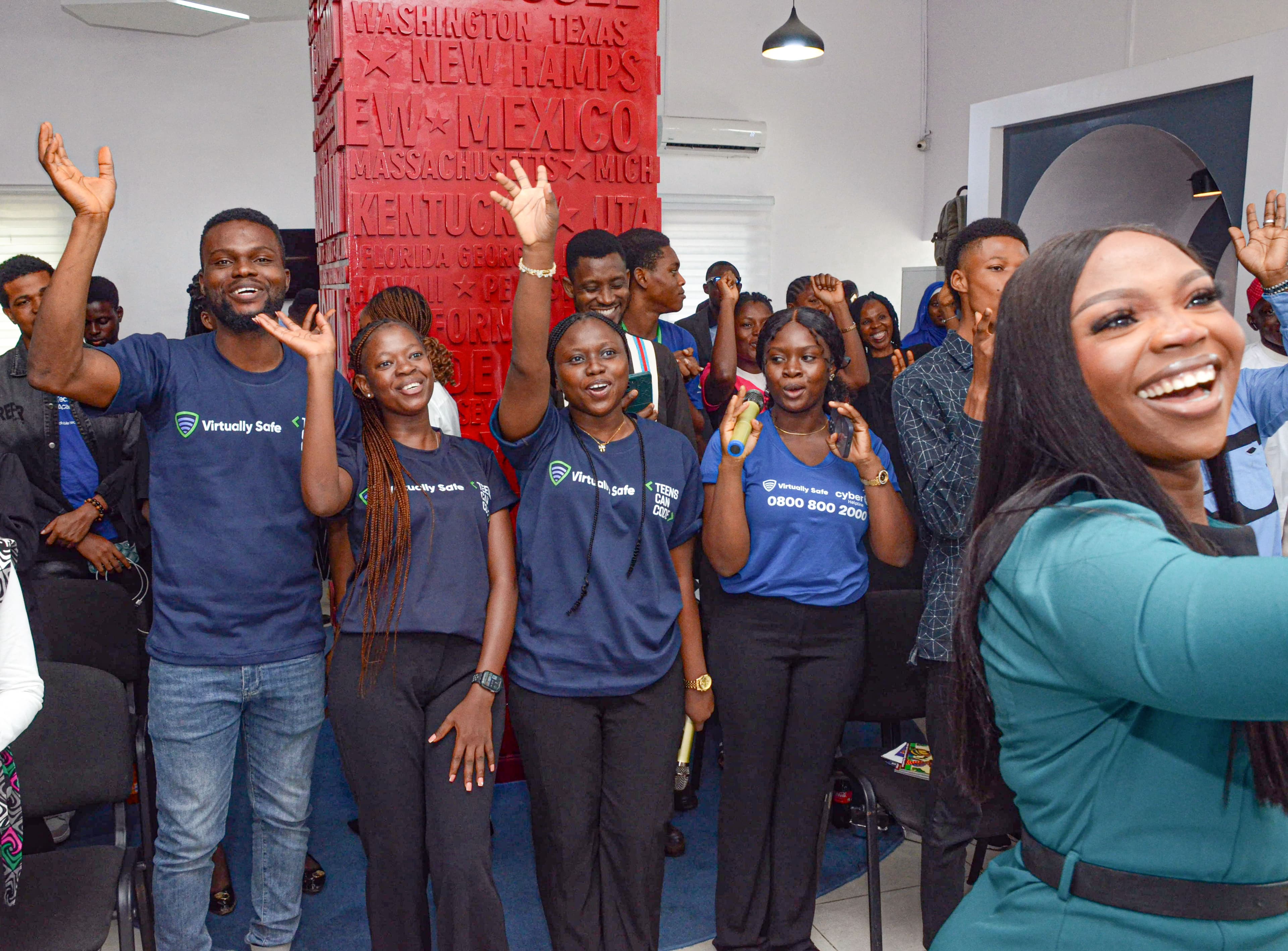 Young people engaging safely online